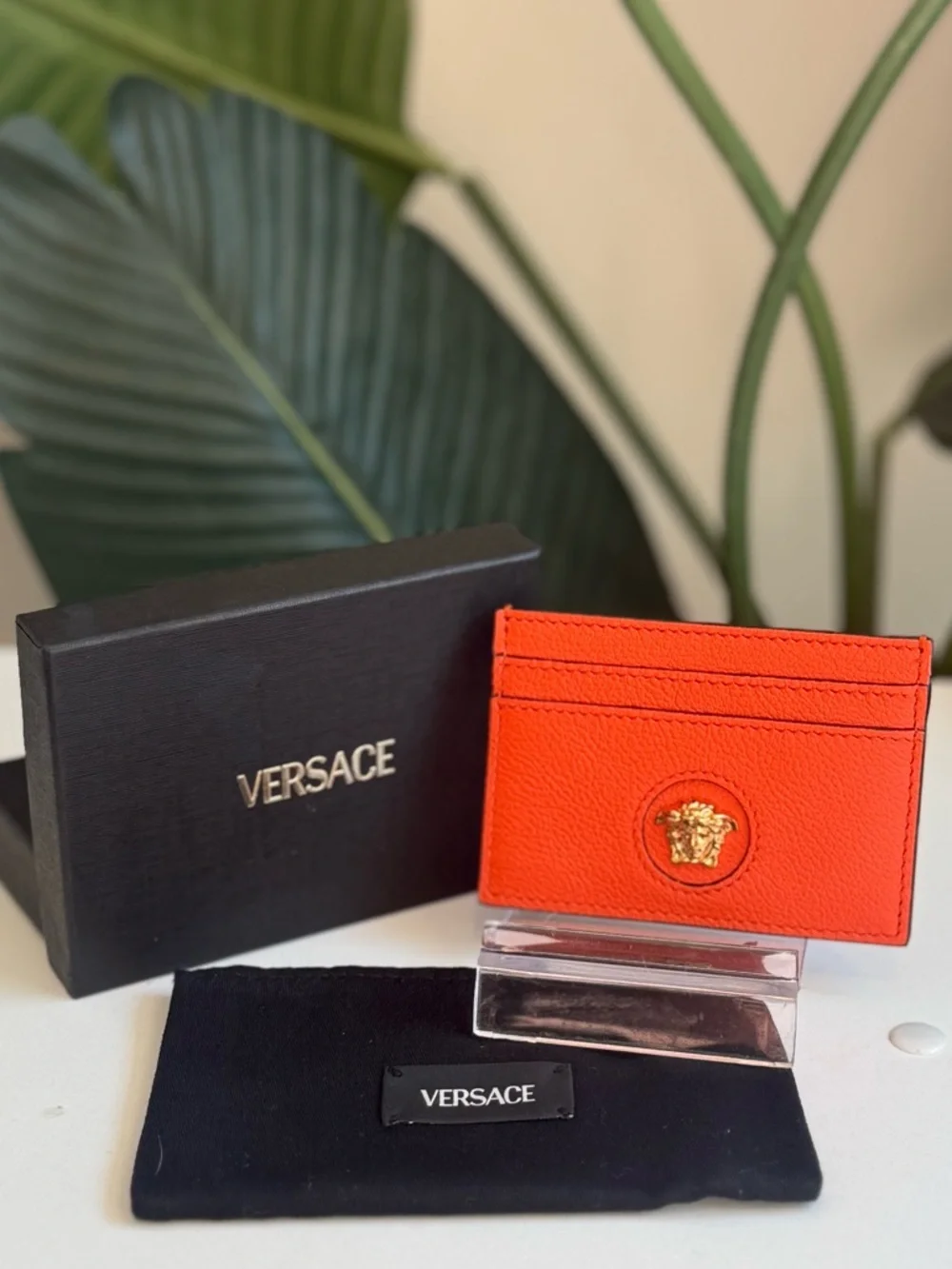 Versace ‘La Medusa Card Case’